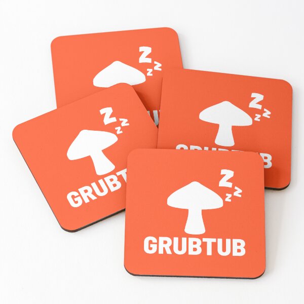 Item preview, GrubTub Logo designed and sold by Essoterika.