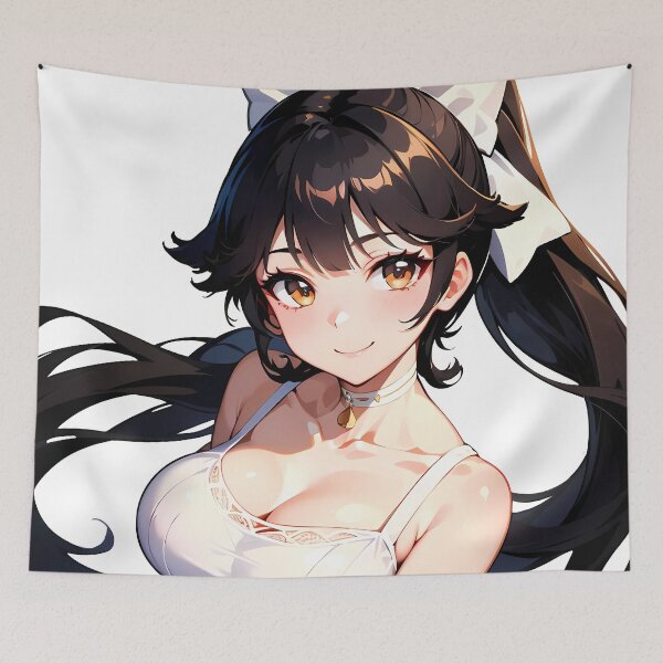 Item preview, Azur Lane Elegant Takao White Dress Anime Girl Waifu Grace designed and sold by HumbertoValveno.
