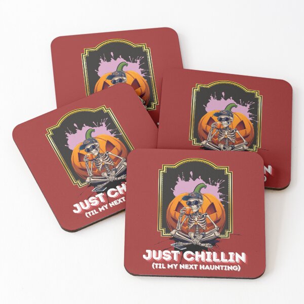 Item preview, Just Chillin Cool Skeleton | Funny Urban Halloween  designed and sold by CREEPY CRAZE.