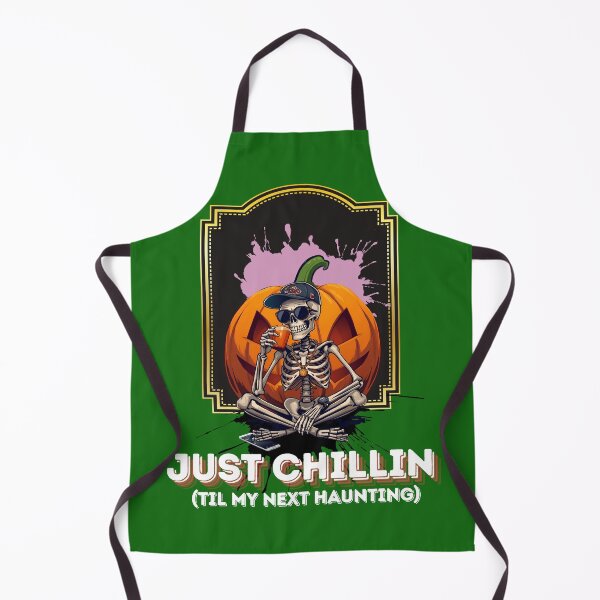 Item preview, Just Chillin Cool Skeleton | Funny Urban Halloween  designed and sold by CREEPY CRAZE.