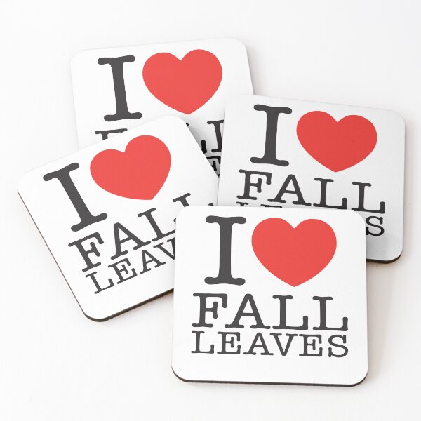 Item preview, I Love Fall Leaves designed and sold by shitpostee.
