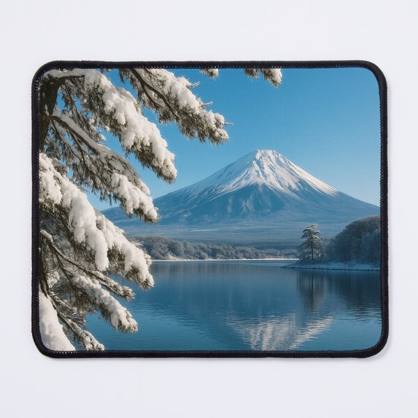 Item preview, Hasui Print of Mount Fuji Converted to Photograph designed and sold by Tridentulus.