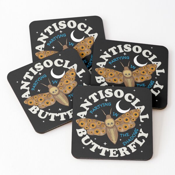 Item preview, Antisocial Butterfly designed and sold by Velocivector.