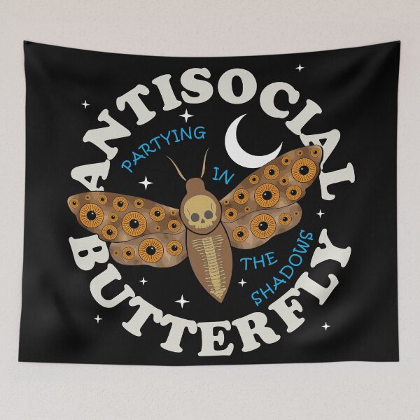 Item preview, Antisocial Butterfly designed and sold by Velocivector.