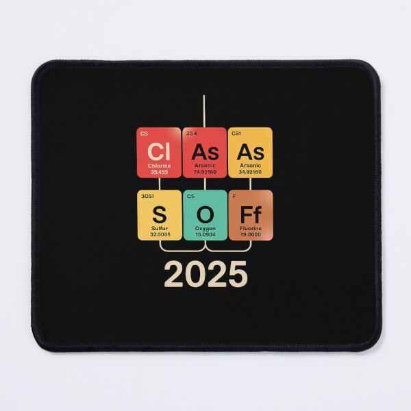 Item preview, Class Of 2025 Senior Graduation Periodic Table Chemistry designed and sold by dainegilbert.
