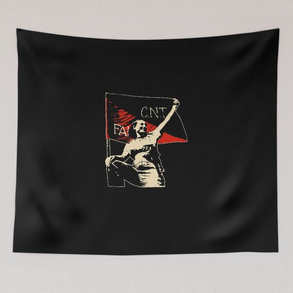 Item preview, Anarchy-Flag-Woman---For-Dark-Backgrounds designed and sold by koreya.