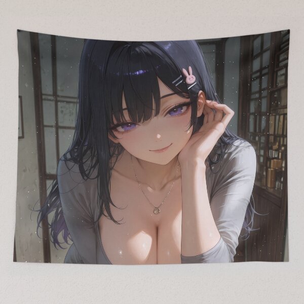 Item preview, Mai Sakurajima Elegant Gray Dress Bunny Girl Senpai Anime Girl designed and sold by HumbertoValveno.