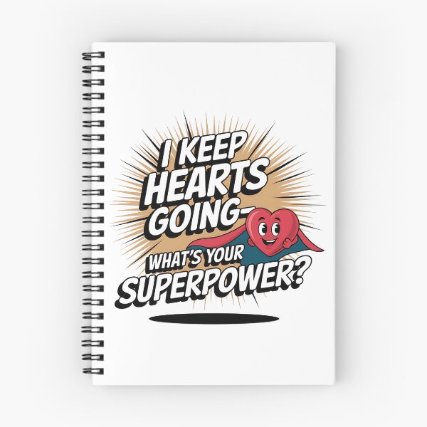 Item preview, I Keep Hearts Going – What’s Your Superpower? Cardiovascular Perfusionist designed and sold by CuteDesignables.