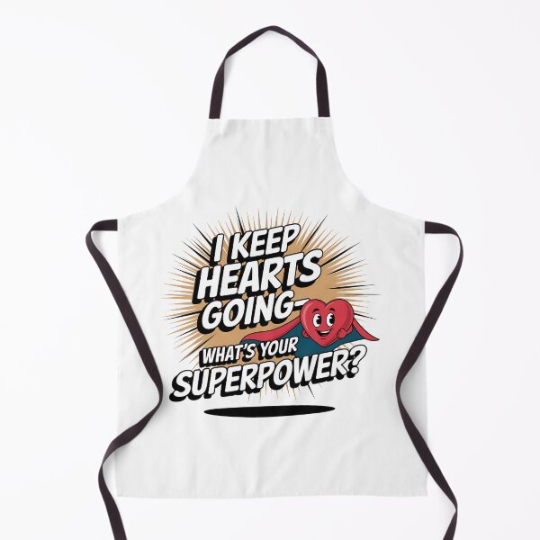 Item preview, I Keep Hearts Going – What’s Your Superpower? Cardiovascular Perfusionist designed and sold by CuteDesignables.
