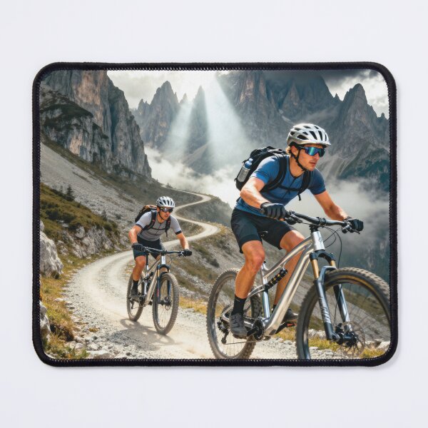 Item preview, Storm Light Ascent — Mountain Bikers vs the Merciless Peaks. designed and sold by Hinson MTB Visuals.