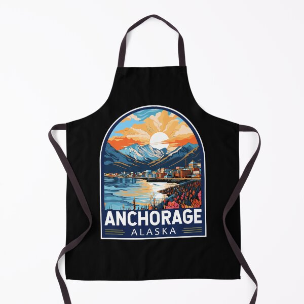 Item preview, Anchorage-Alaska-Travel-Art-Emblem designed and sold by koreya.