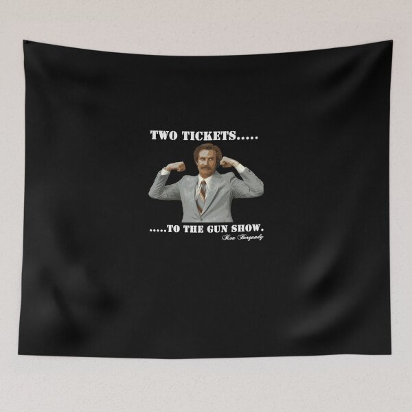 Item preview, Anchorman---Ron-Bergundy-Gun-Show-() designed and sold by koreya.