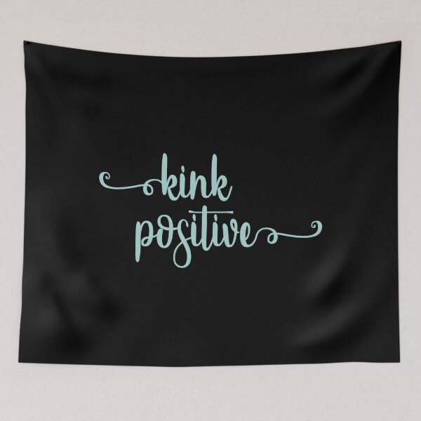 Item preview, Kink Positive Cursive Script designed and sold by ysitrjlco1.