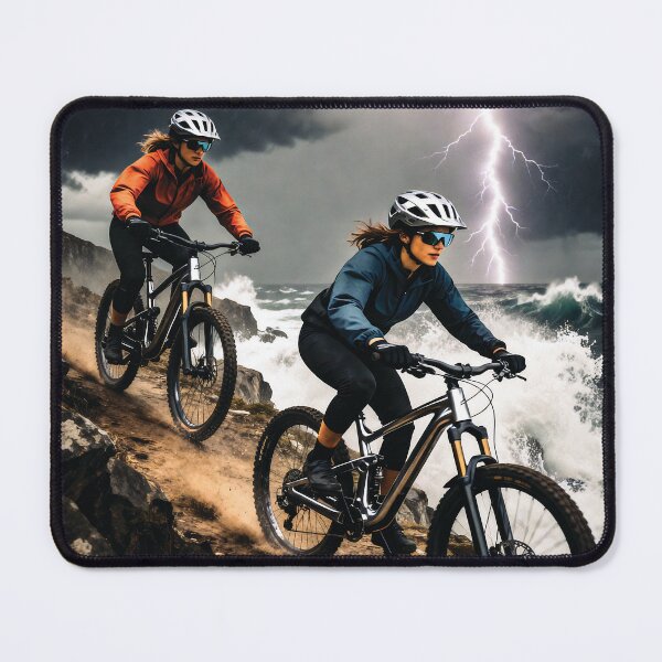 Item preview, Ocean Wrath Ride — Cinematic MTB Power Against Nature’s Fury. designed and sold by Hinson MTB Visuals.