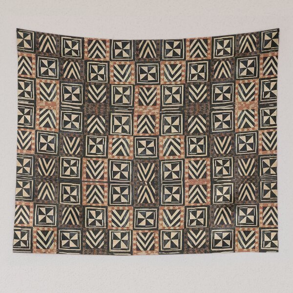 Item preview, South Pacific Checkerboard Pattern - Genuine Fijian Art  designed and sold by INNERHARMONY2.