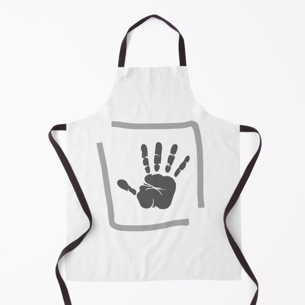 Item preview, Grey Handprint – Minimalist Hand Art Design designed and sold by AnastasiaYY.