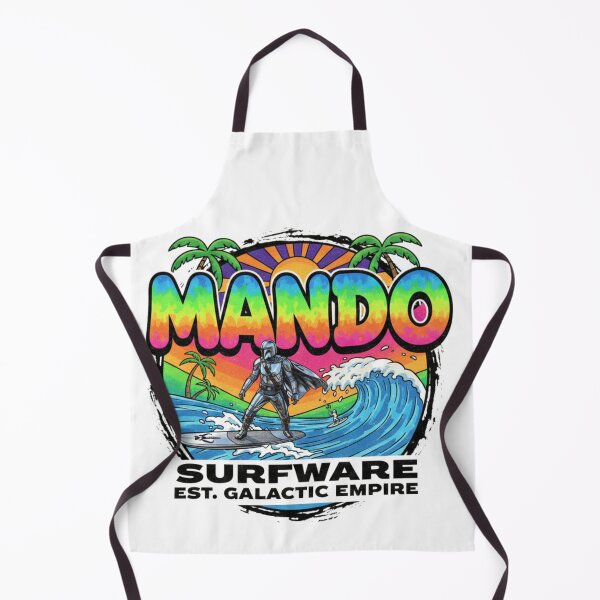 Item preview, Surf up Mando designed and sold by Wazzabear Studio.