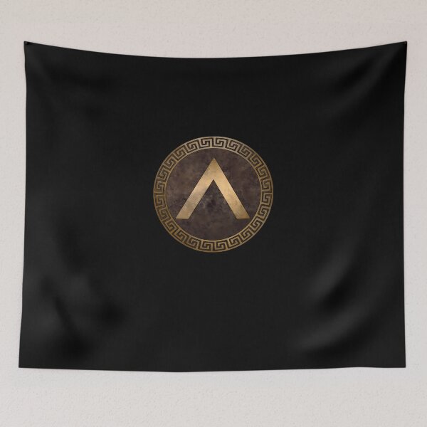 Item preview, Ancient-Sparta-Lambda-Shield-Symbol-Of-The-Spartans designed and sold by AlannahMcPhilla.