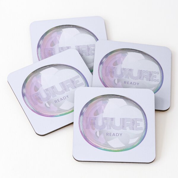 Item preview, Future Ready – Abstract Glitch Typographic Design designed and sold by AnastasiaYY.