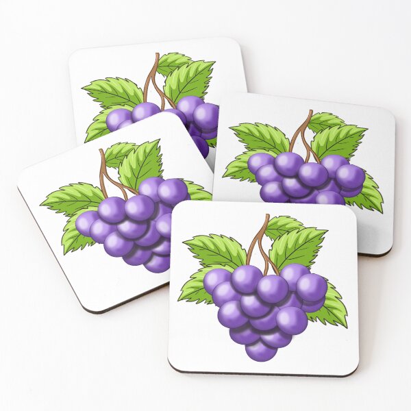 Item preview, Grape Illustration – Aesthetic Fruit Drawing – Purple Grapes Sticker designed and sold by atshirtdesigner.