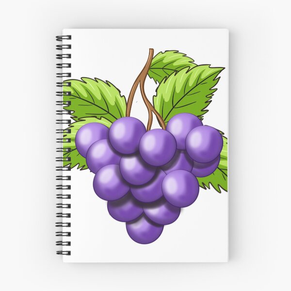 Item preview, Grape Illustration – Aesthetic Fruit Drawing – Purple Grapes Sticker designed and sold by atshirtdesigner.