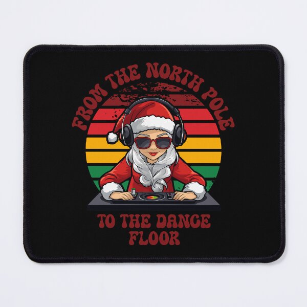 Item preview, From the North Pole to the Dance Floor – DJ Santa Holiday Vibes designed and sold by SunsetReverie.