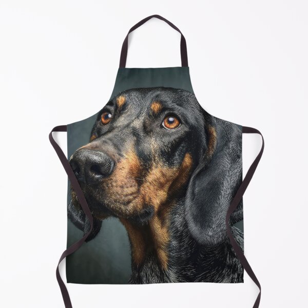 Item preview, Black and Tan Coonhound 01 designed and sold by Elisabeth Lucas.