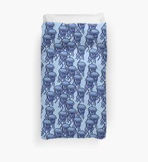 Jellyfish Swarm pattern Duvet Cover