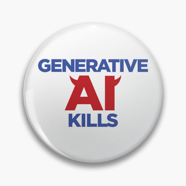Item preview, Generative AI Kills designed and sold by longdayfactory.