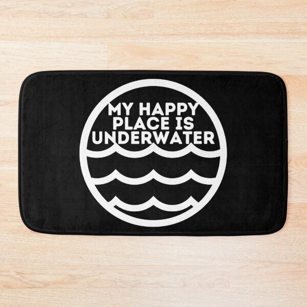 Item preview, My Happy Place Is Underwater designed and sold by ysitrjlco1.