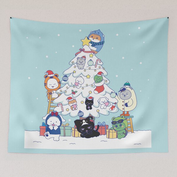 Item preview, MX - MONMUNGCHI X - Happy Holidays designed and sold by 0627june.