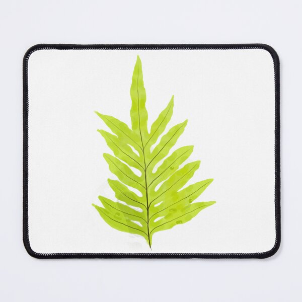 Item preview, Tropical Fern Leaf - Maui Hawaii - Neon Lime Green designed and sold by loridelisle.