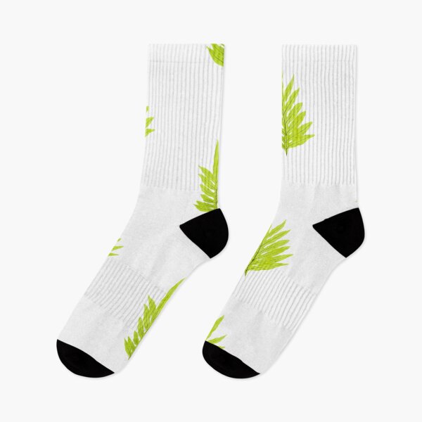 Item preview, Tropical Fern Leaf - Maui Hawaii - Neon Lime Green designed and sold by loridelisle.