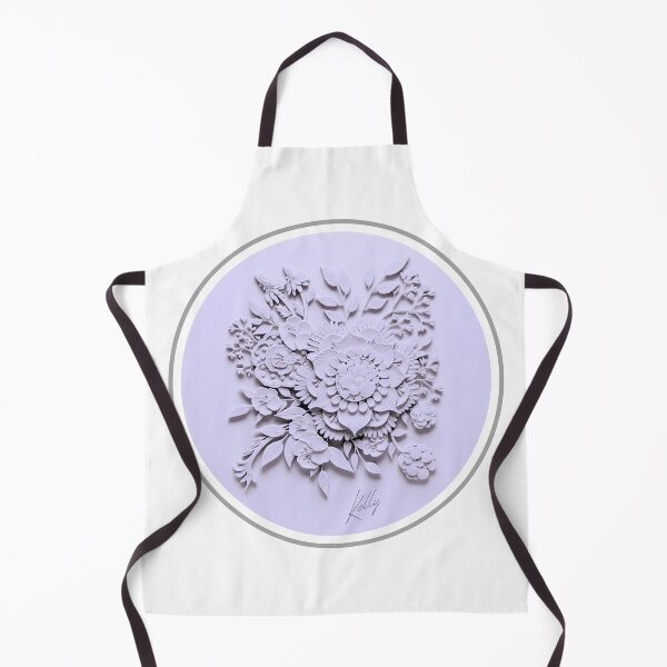 Item preview, White Paper Cut Floral Art - 3D Botanical Sculpture designed and sold by HumTumMe.