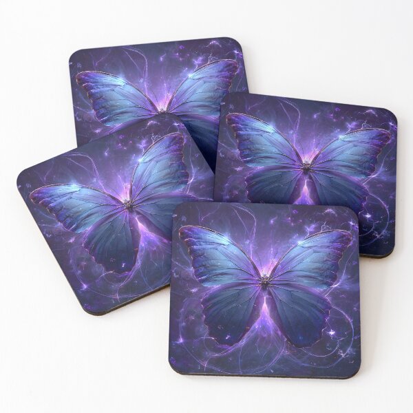 Artikelvorschau, Mystischer, strahlender Schmetterling in Rosa- und Violetttönen entworfen und verkauft von dcrc.