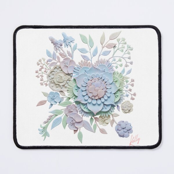 Item preview, Color Paper Cut Floral Art - 3D Botanical Sculpture designed and sold by HumTumMe.