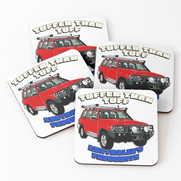 Item preview, Australia’s favourite GU Patrol cartoon 4WD in red designed and sold by Michael van der Hoorn.