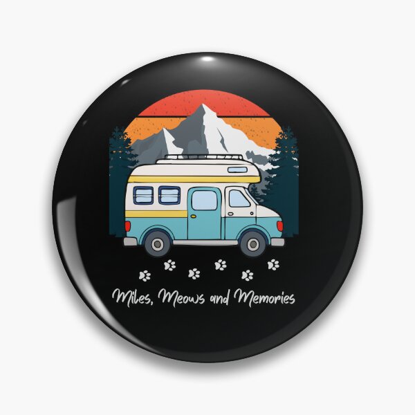 Item preview, Miles, Meows and Memories. RV and Cat design designed and sold by SofikoDesigns.