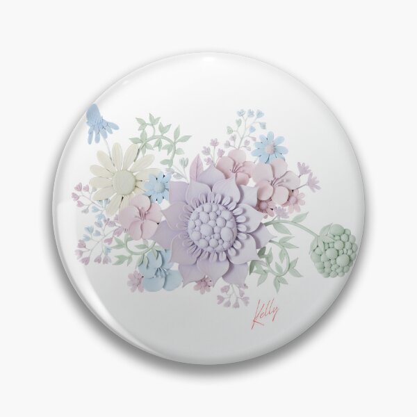 Item preview, Color Paper Cut Floral Art - 3D Botanical Sculpture designed and sold by HumTumMe.