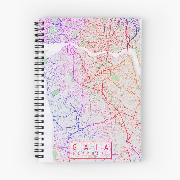 Item preview, Vila Nova de Gaia City Map of Portugal - Colorful designed and sold by deMAP.