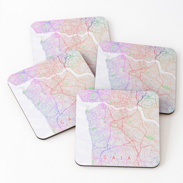 Item preview, Vila Nova de Gaia City Map of Portugal - Colorful designed and sold by deMAP.