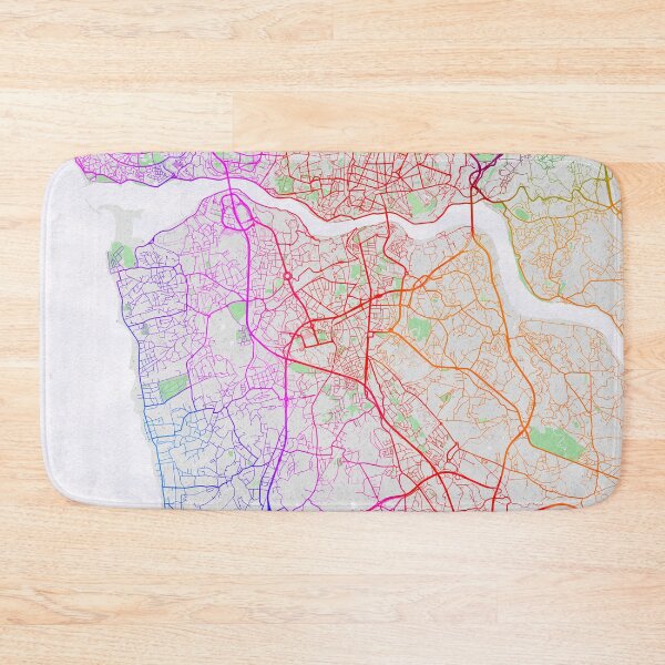 Item preview, Vila Nova de Gaia City Map of Portugal - Colorful designed and sold by deMAP.