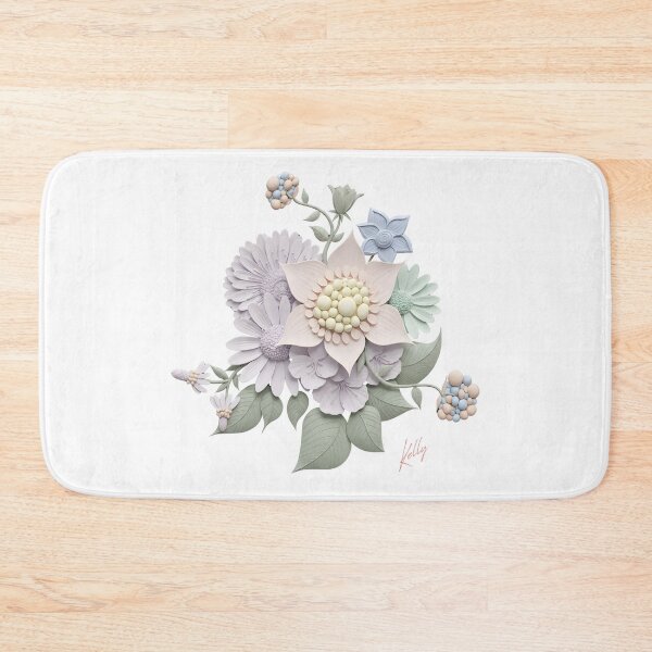 Item preview, Color Paper Cut Floral Art - 3D Botanical Sculpture designed and sold by HumTumMe.