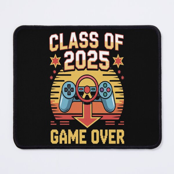 Item preview, Game Over Class Of 2025 Students Graduation designed and sold by KonstanKoraner.