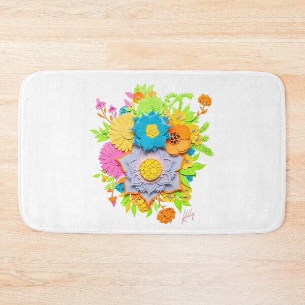 Item preview, Color Paper Cut Floral Art - 3D Botanical Sculpture designed and sold by HumTumMe.