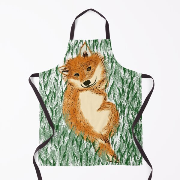 Item preview, Orange & Black Shiba lying on the grass  designed and sold by ShibaCruise-On.