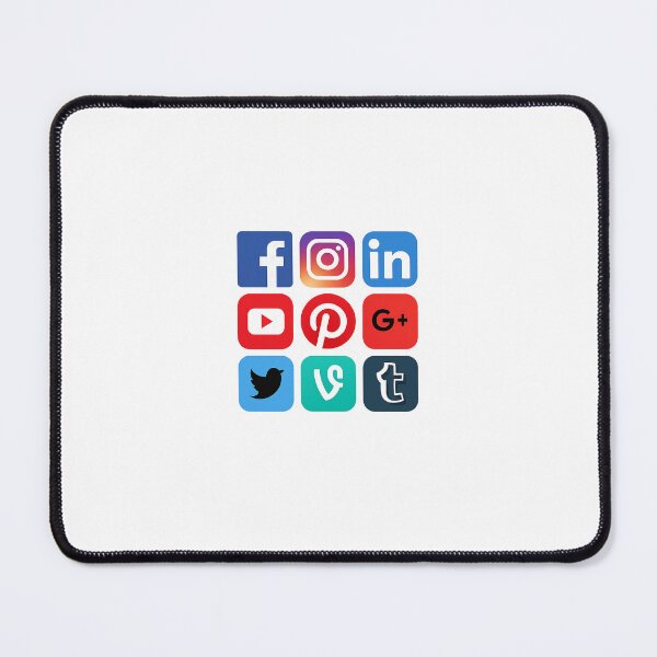 Item preview, Social Media Icons Grid | Trendy App Logo Artwork designed and sold by DesignRush786.