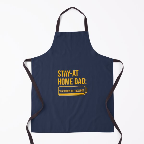 Item preview, Stay‑at‑Home Dad: Batteries Not Included - Mustard Yellow designed and sold by glategan.
