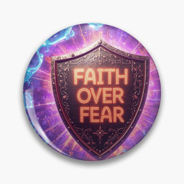 Item preview, Divine Protection – Centered Shield Artwork: Neon designed and sold by EpicGear085.