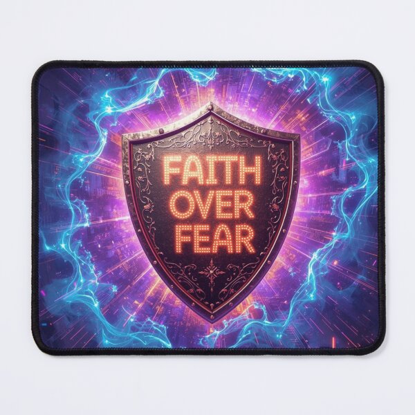 Item preview, Divine Protection – Centered Shield Artwork: Neon designed and sold by EpicGear085.